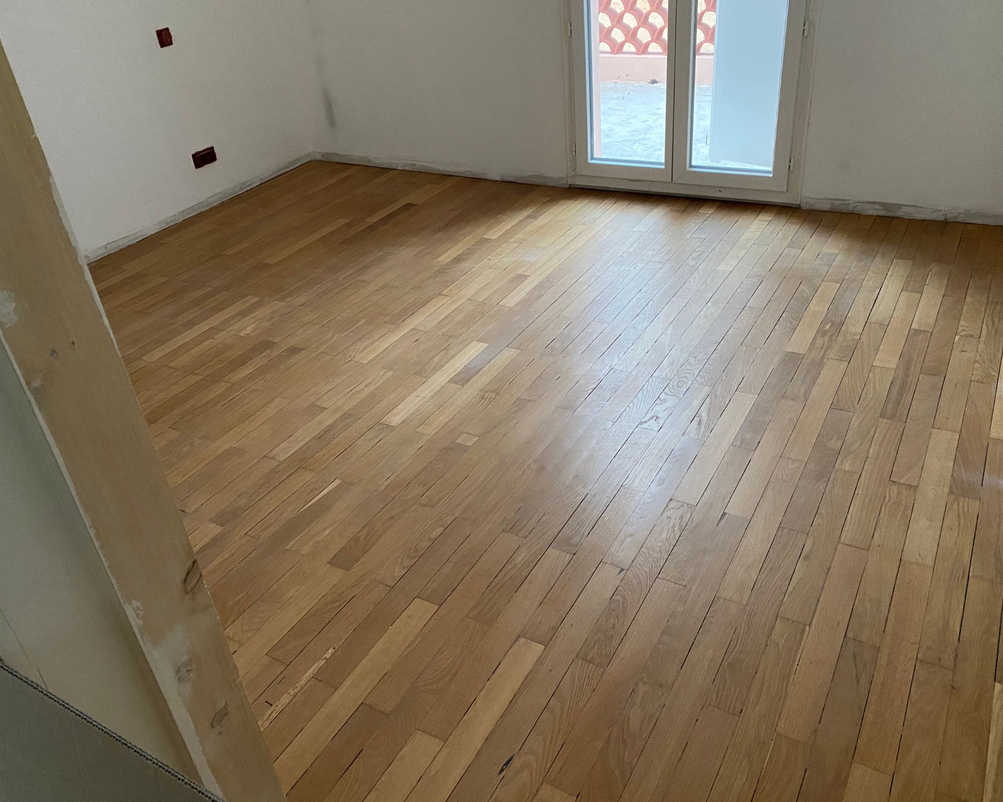 Parquet dans une chambre