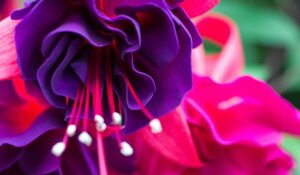 Le fuchsia a une floraison longue, mais sa sublime couleur en vaut la peine !