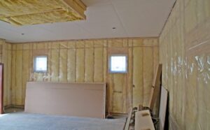 Isolation plafond garage