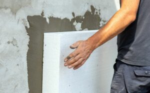 Polystyrene isolation sous chape