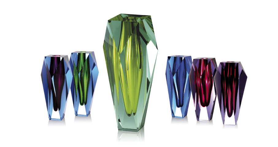 Le vase en cristal est un atout décoratif pour votre intérieur