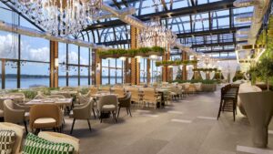 éclairage intérieur restaurant