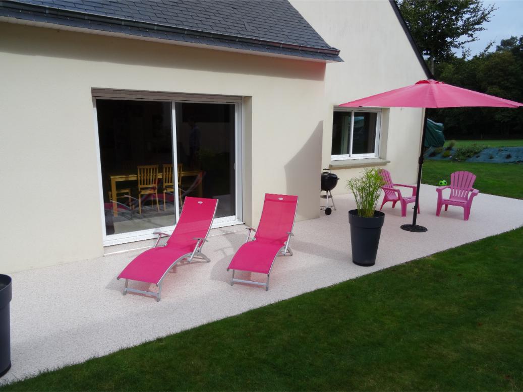 granulat marbre terrasse