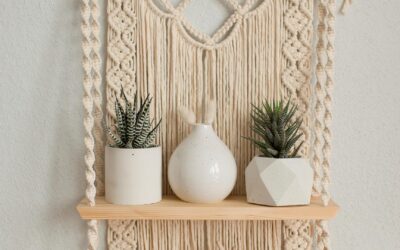 Fabriquer une étagère suspendue en macramé : tutoriel pas à pas