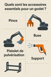 accessoire godet