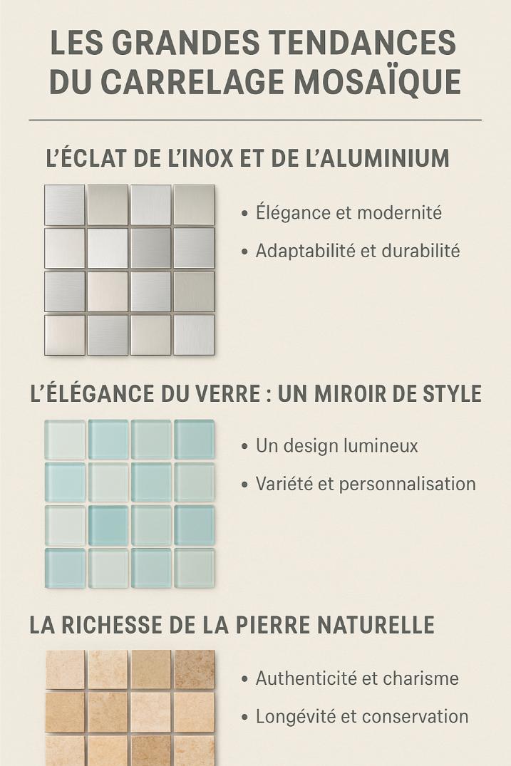 tendance carrelage mosaique