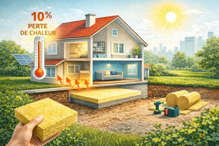 isoler plancher bas maison